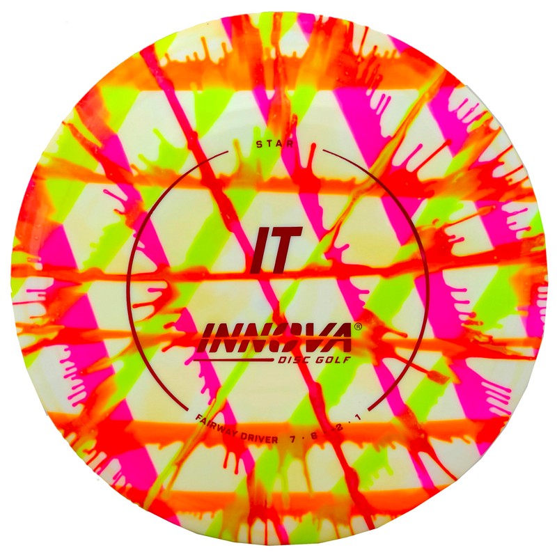 Innova I-Dye Star IT Disc Golf Driver – Fairway Driver