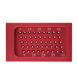 Ultra Precision Woodworking T-Type Scribing Ruler - Measuring Tool With Cross Calibration - Aluminum Alloy