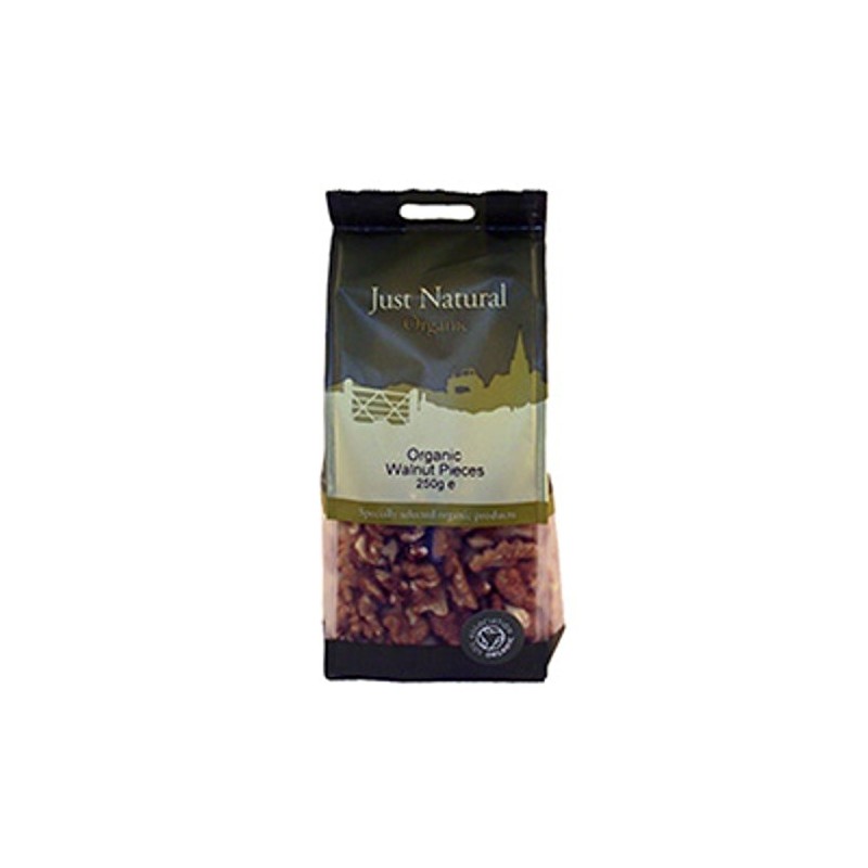 Just Natural Organic Walnut Pieces 250 g