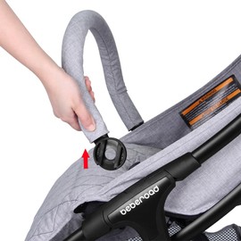 Beberoad Love R2 Stroller Bumper Bar Gray