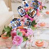 Graduation Party Picture Centerpiece Sticks, 15 Pieces, Black and Blue