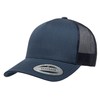 Yupoong Men's YP Classics 5-Panel Retro Trucker Cap, Navy, OSFA,