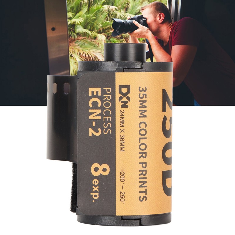 8 Sheet 35mm Color Print Film Waterproof HD Camera Color