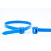 WKK Cable Ties Blue 100 x 2.5 mm Pack of