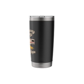 From Driveway to Driveway Delivering Hope Ambulance Driver Stainless Steel Insulated Tumbler