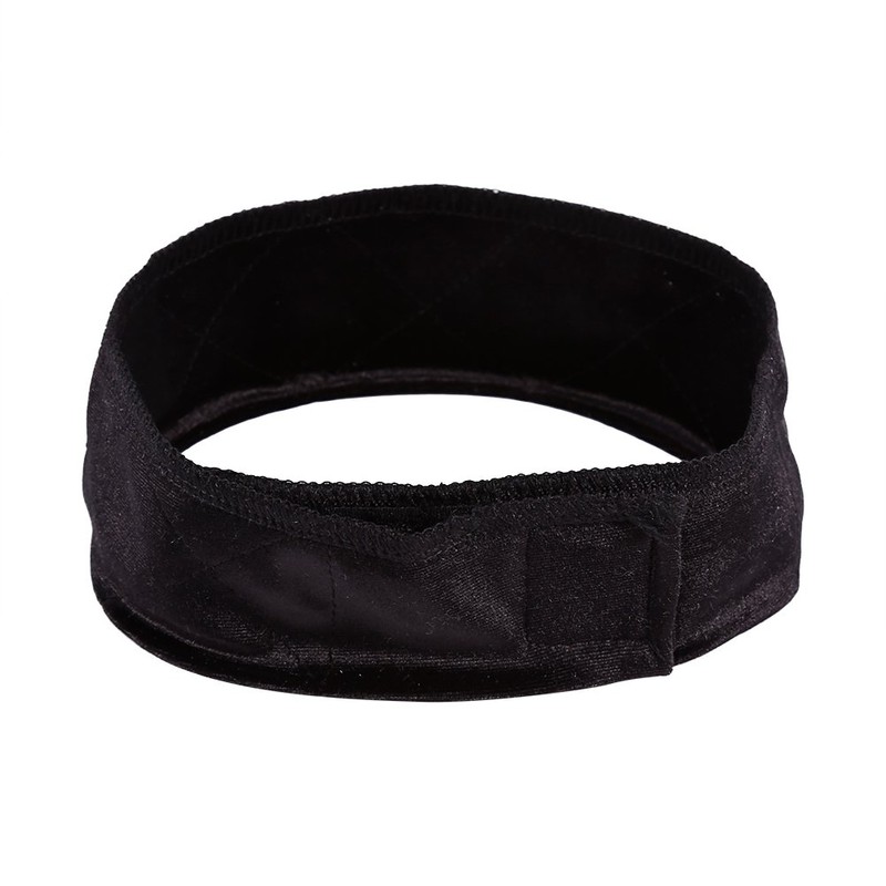 Banda para el Cabello Peluca Grip Terciopelo Ajustable Flexible Sujetar