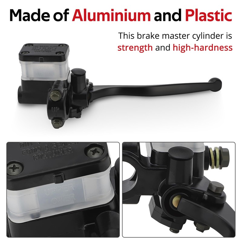 JAVIK Front Brake Master Cylinder Assembly for Honda ATC200X 1983