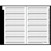 At-A-Glance Crocodile Cover Telephone/Address Book, 5-3/8 x 7-3/4 Inch, Assorted