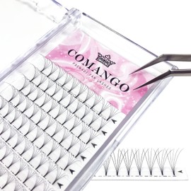 Lash Extension C Curl 5D 0.07 13mm Premade Fans Eyelash Extensions 0.07 0.10 Premade Volume Eyelash Extensions 3D/4D/5D/6D Short Stem Pre Fan Eyelashes 8 to15mm