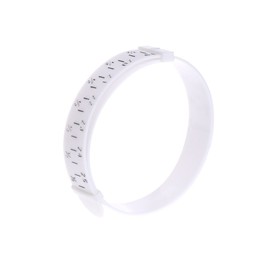 Buwei Bracelet Sizer Plastic Wristband Measuring Tool Bangle Jewelry Making Gauge Hand