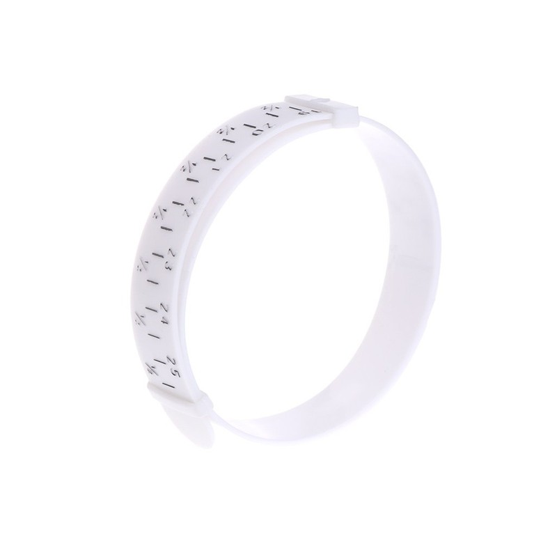 Buwei Bracelet Sizer Plastic Wristband Measuring Tool Bangle Jewelry Making