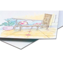 Crescent 99 Press Illustration Board, White, 10" W x 15" L (Pack of 15)