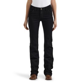 Wrangler Women's Willow Mid Rise Performance Waist Boot Cut Ultimate Riding Jean, Molly, 27-36
