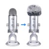 2pcs Microphone Furry Windscreen Muff,Microphone Cover Mic Furry Windscreen,Mic Wind