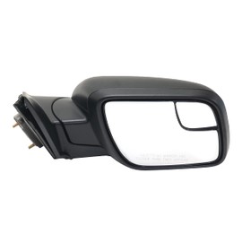 Kool Vue Passenger Side Power Non-Heated Mirror for Ford Explorer 2016-2019 Manual Fold With Spotter Glass; Without Signal Light, Memory, Puddle Lamp & Auto-Dimming Textured