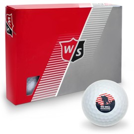 We Will Overcome USA Soldiers First Responders Police Firefighter America Wilson Golf Balls 12 Pack, Regulation Size Full Color Premium Golf Balls