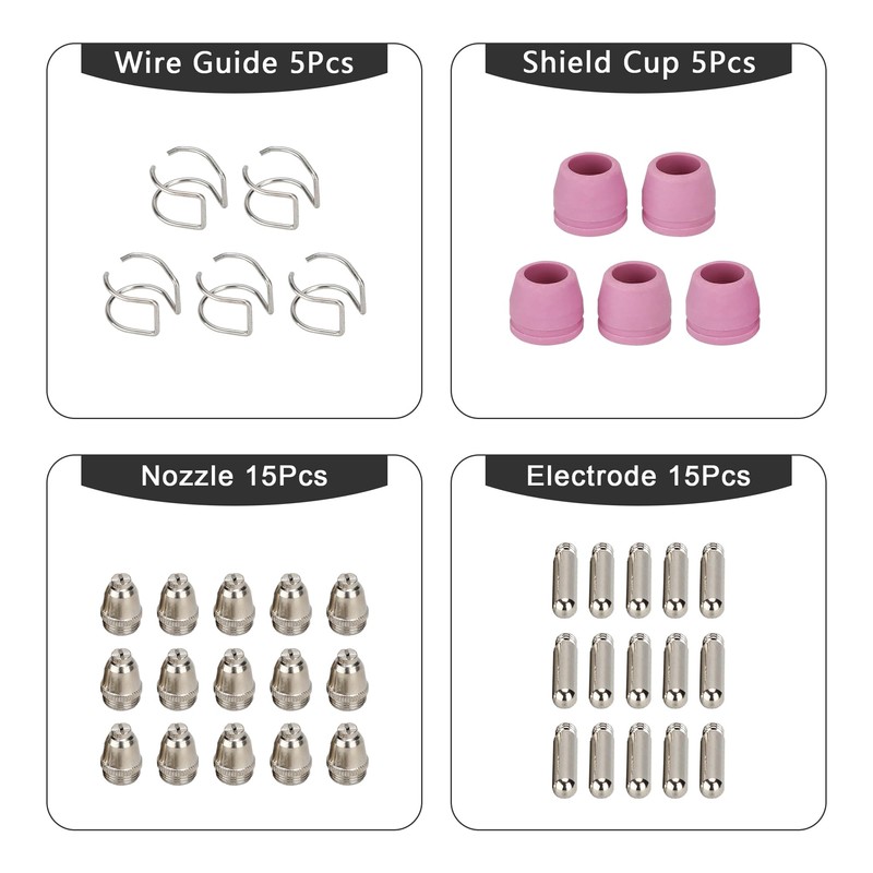 bestarc bestarc AG60P Plasma Cutter Consumables Cutting Torch Tip Nozzles