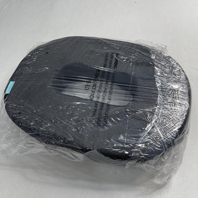 Bonmedico Black Mesh Exposure Seat Cushion Orthopedic Memory Foam Gel