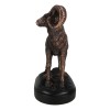 Wildlife Animal Taxidermy Bighorn Sheep Ram On Grassland Figurine With