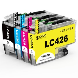 LC426 LC 426 Cartridges Compatible with Brother LC426 LC 426 LC-426VAL Printer Cartridges for Brother MFC-J4340DW, MFC-J4540DW, MFC-J4540DWXL (Pack of 4)