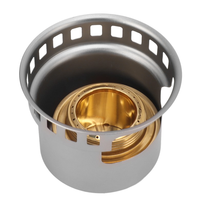 Spirit Burner Copper Windproof Portable Aluminium Alloy Alcohol Backpacking Stove