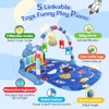 QCXWCJWD Baby Play Mat, Baby Piano Gym with Music and