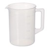Niigata Seiki BeHAUS PBH-2000 Hand Held Beaker, Polypropylene, 0.6 gal