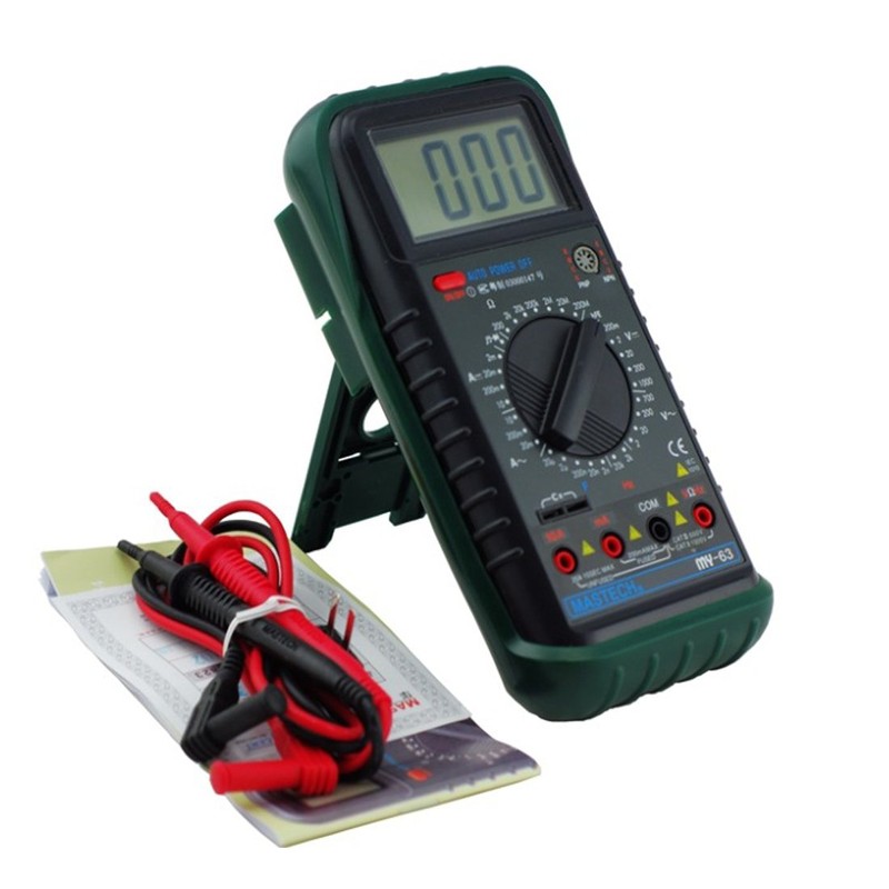 GOFO Jump 2000 Counts Digital Multimeter DMM w/Temperature Capacity and