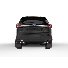 FASTMODZ Rally Armor MF49-UR-BLK/RD Compatible with 17-18 Subaru Ascent UR Black Mud Flap with Red Logo