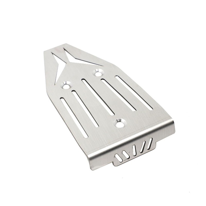 Steel Chassis Armor Front Rear Protector Skid Plate for Arrma