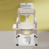 Heavy Duty Height Adjustable Bath Seat Commode Toilet Chair 250kg