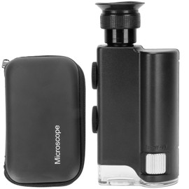 LED Currency Detector Lamp 200‑240X Jewelry Diamond Identification Magnifying Glass