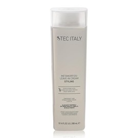 TEC ITALY Metamorfosi Leave-In Cream Control Volumen Antifrizz 300 ml | Crema alaciante temporal con protección térmica. Deja cabello sedoso y brillan