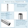 sourcing map NPT 1/4"x4" 304 Stainless Steel Pipe Fittings, Coupling
