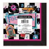 Beistle Fabulous 50's Luncheon Napkins, 6.75" x 6.75", Multicolored, 16