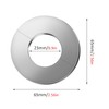 Jinyuanchao Wall Split Flange, Split Escutcheon Cover Plate Stainless Steel
