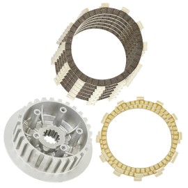 Caltric Clutch Friction Plate Boss Hub Kit For Yamaha Raptor 660R YFM660R 2001 2002-2005