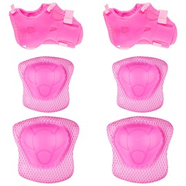 Lotsdonxia Kids Protective Gear Set – Adjustable & Comfortable Knee Pads, Elbow Pads, and Wrist Guards for Roller Skating, Scootering, Cycling Outdoor Sports Protection