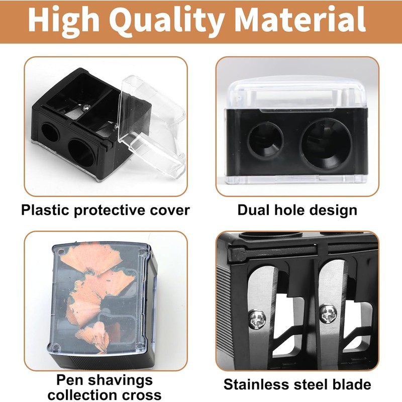 Lotbun Makeup Sharpener Pencil Sharpener, Cosmetic Pencil Sharpener, Lip Liner