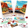QUANWAISJ 2 Sets 10x12 Couples Painting Kit Date Night, Sip