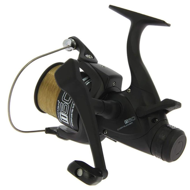Angling Pursuits TT60 4BB Carp Runner Reel With 10lb Line