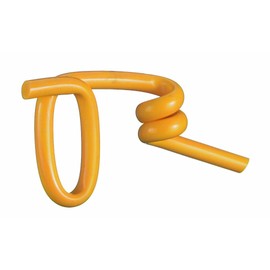 Electric Fence Insulator Plastic Eyelet for Fibreglass Post 10 mm for Bands up to 40 mm Yellow (Pack of 25)