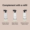 Public Goods Empty Glass Spray Bottle for Bathroom Cleaner |