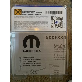 MOPAR Chrysler Pacifica Jeep Dodge Wheel Locks Exposed Lugs OEM MOPAR GENUINE 82210508