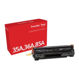 Xerox Laser Toner Everyday 006R03708 Black Replacement for HP CB435A CE285A CB436A Canon CRG-125 i-SENSYS LBP6000 LBP6030 imageCLASS HP LaserJet MFP