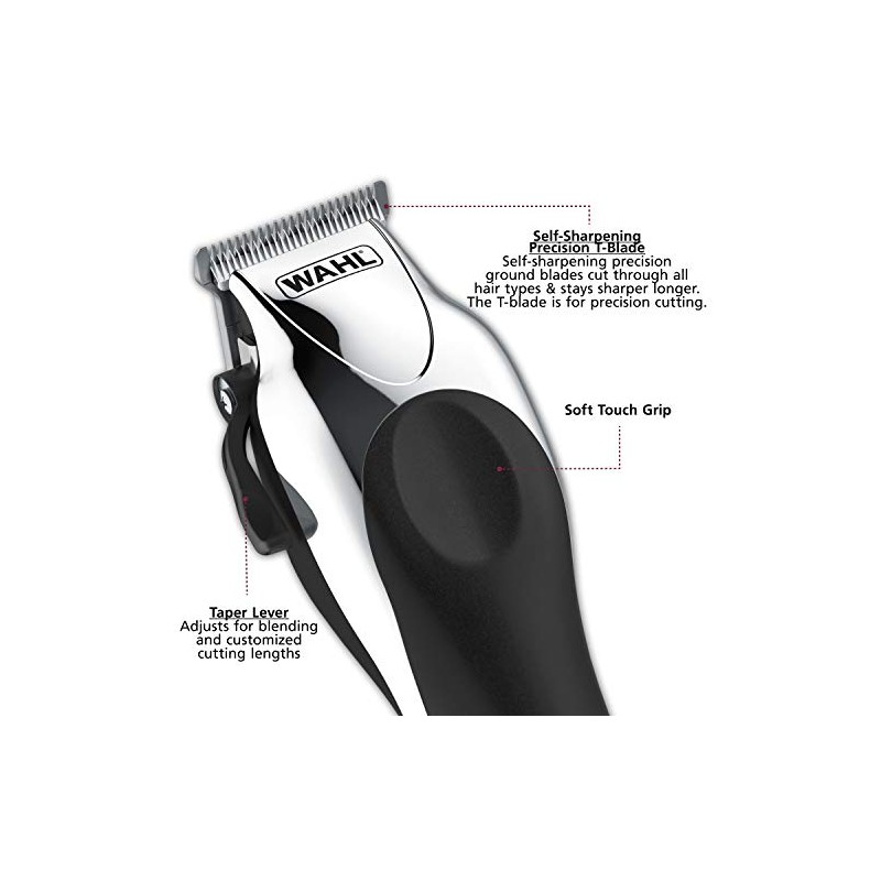 Wahl - Kit completo de corte de pelo 79524-5201 Chrome