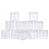 BENECREAT 20 Pack 60ml PET Wide Mouth Plastic Containers Slime