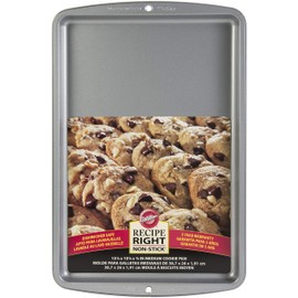 Wilton Cookie Pan Medium 15-1/4" X 10-1/4" Non Stick Steel