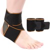 ZEACCT Pack of 2 Ankle Brace, Adjustable Ankle Support Strap,