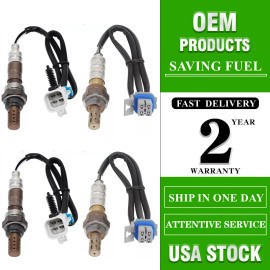 CNPAPC 4PCS Upstream and Downstream O2 Oxygen Sensor For Chevy 1500 5.3L GMC 234-4668
